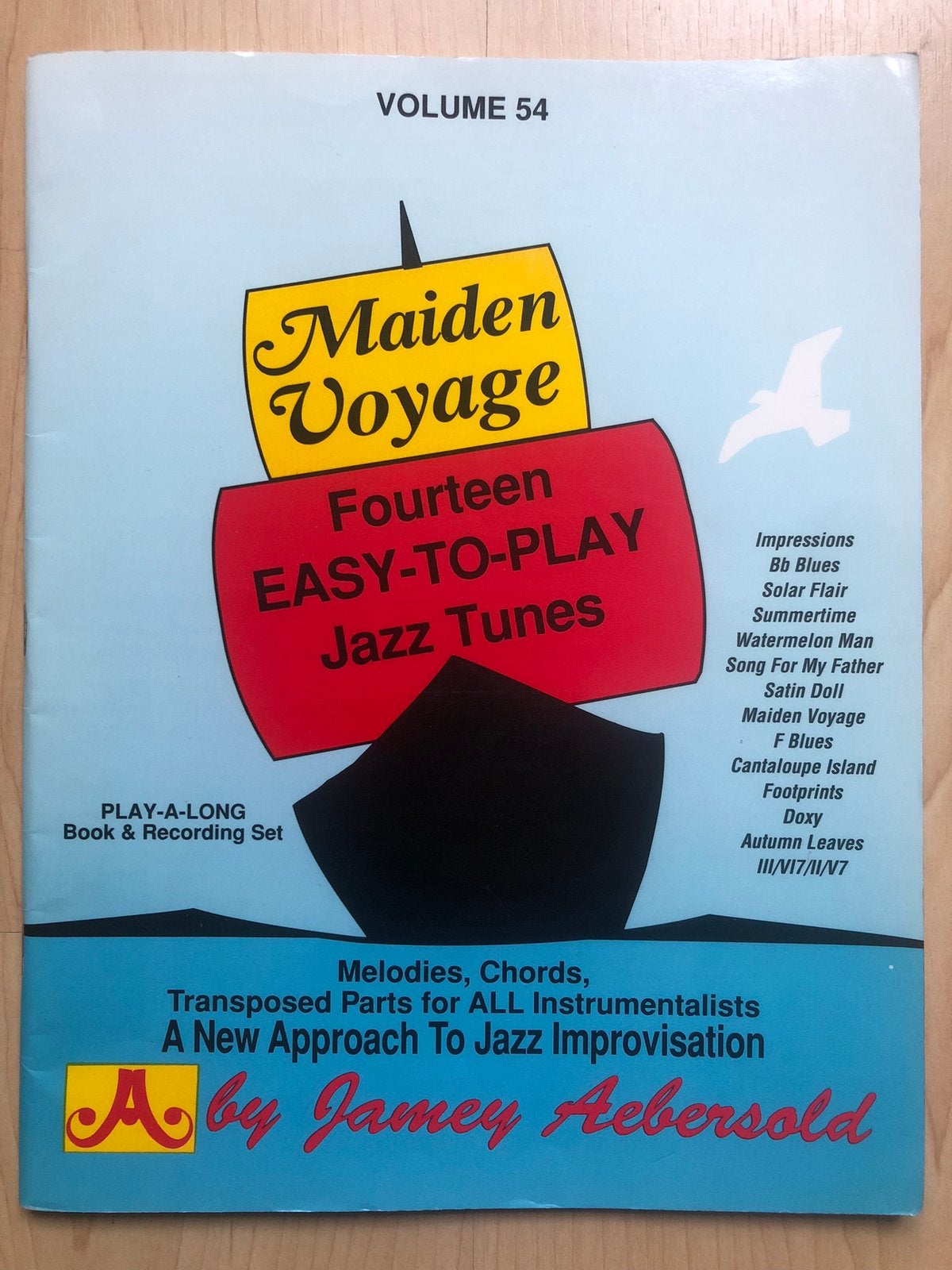 14 Easy-to-play Jazz Tunes - Jamey Aebersold (improvisatie), Ophalen of Verzenden, Les of Cursus, Jazz