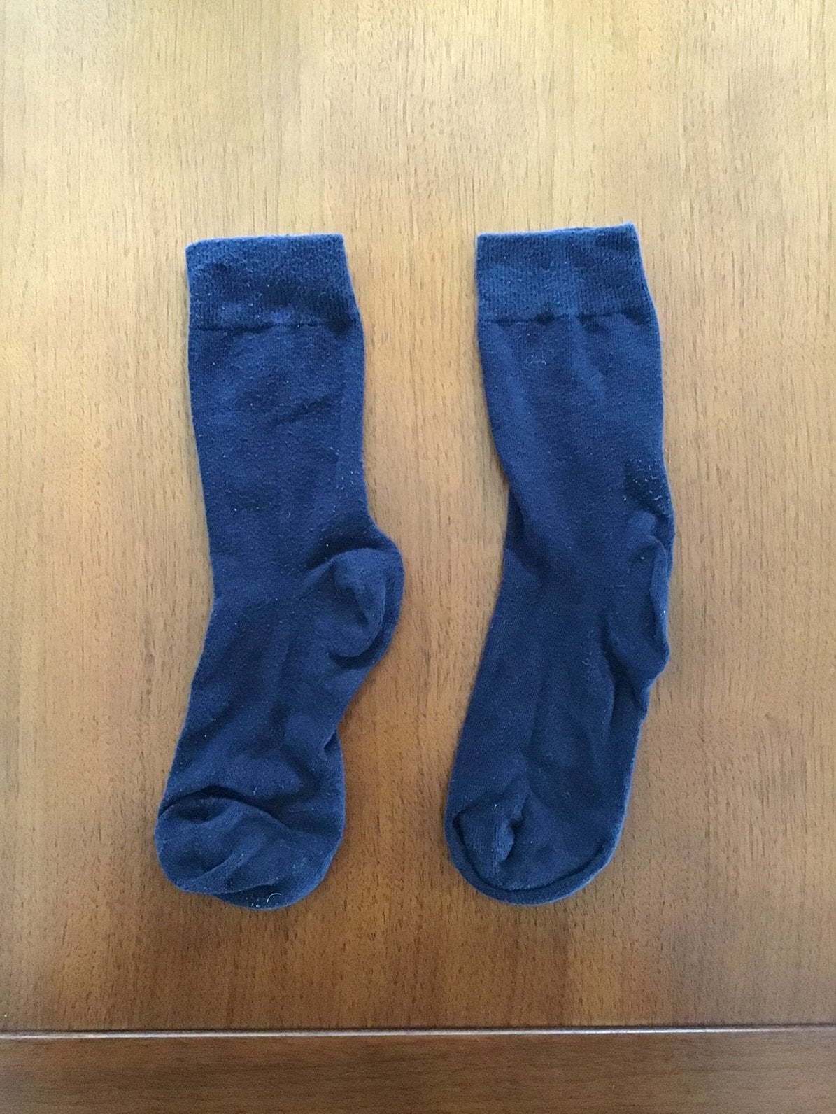 Donkerblauwe sokken. Maat 39-42. Gratis., Verzenden, Gedragen, Maat 39 t/m 42, Blauw