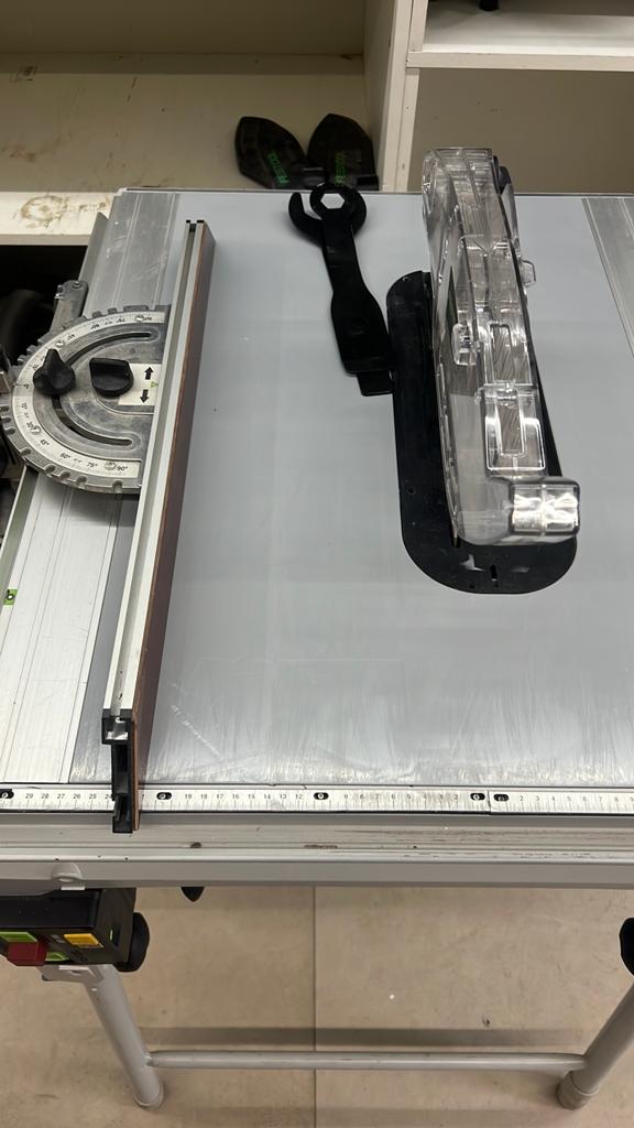 Festool tks 80 ebs sawstop, Cirkelzaag, Ophalen of Verzenden, Zo goed als nieuw, 30 tot 70 mm