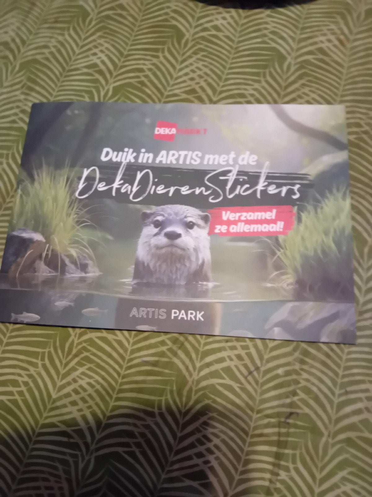 DEKAMARKT  STIKERS BOEK  artis, Eén persoon