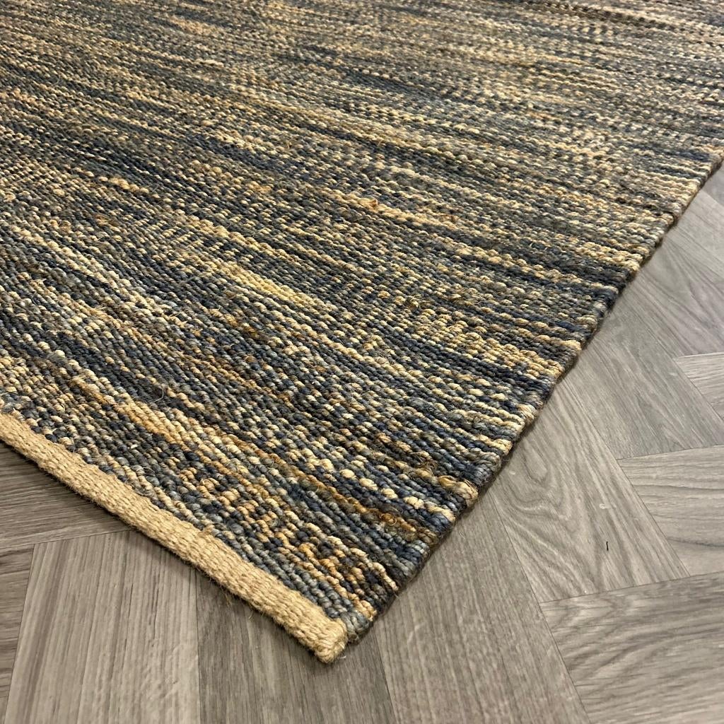 Brinker Paradise Grey Hennep Vloerkleed - 200x300cm, Bruin, 200 cm of meer, Ophalen of Verzenden, Zo goed als nieuw