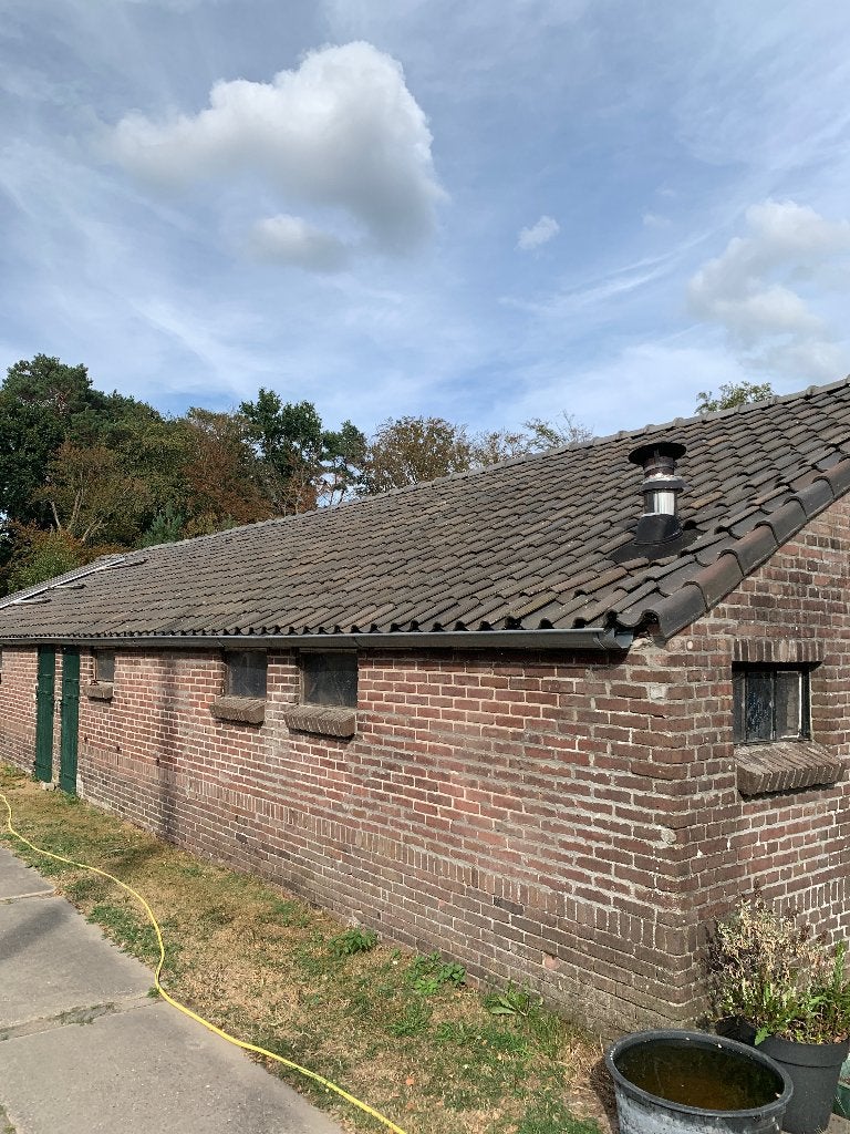 Ovh dakpannen met nokken en gevelpannen, Doe-het-zelf en Verbouw, Ophalen, Gebruikt, Steen of Klei, 15 m² of meer