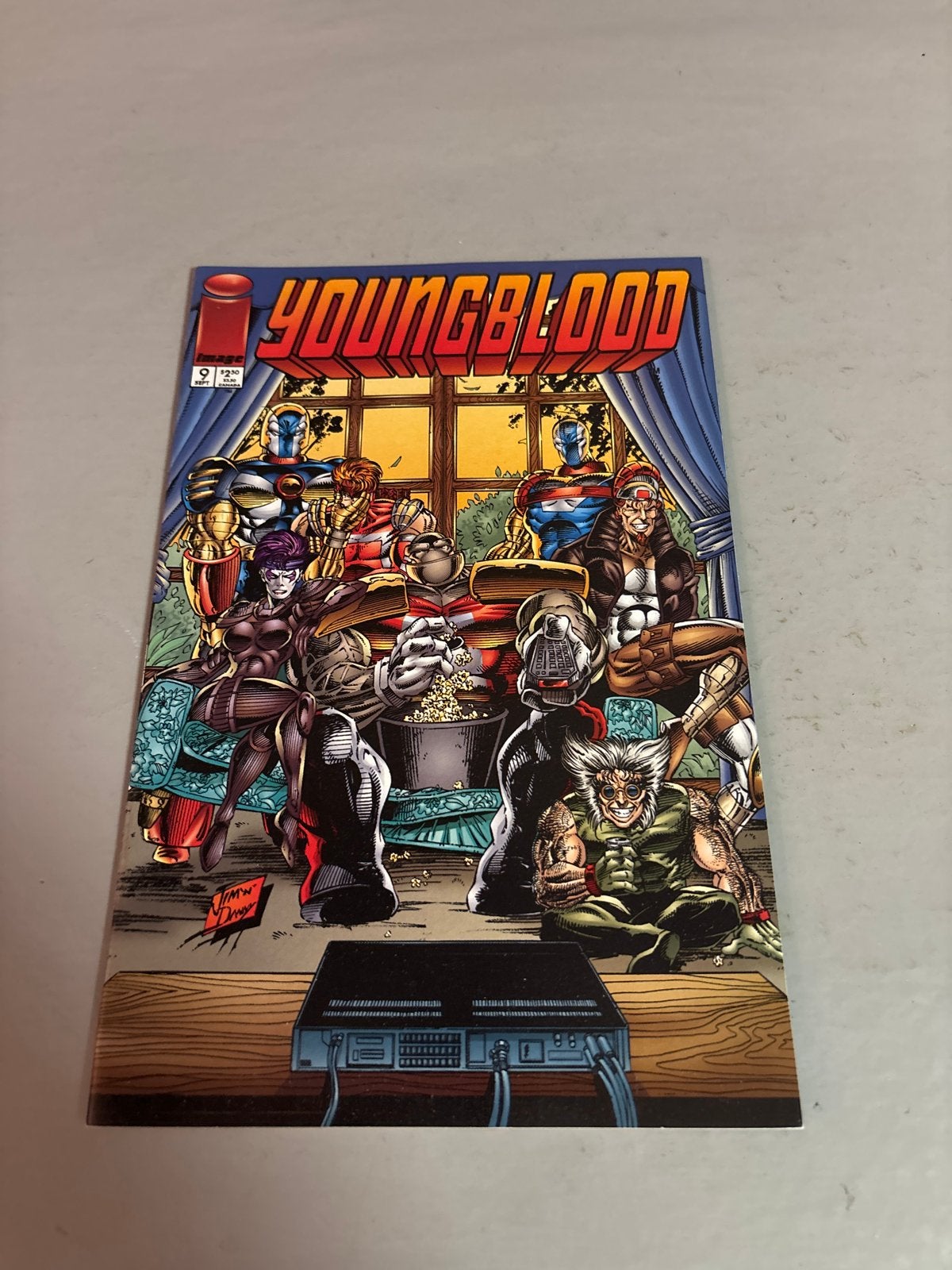 Youngblood #9 - Klassiek stripboek, Eén comic, Ophalen of Verzenden, Zo goed als nieuw, Amerika