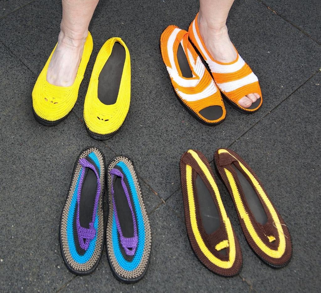 Kleurrijke zomerschoenen uit Afrika, Ophalen of Verzenden, Nieuw, Overige kleuren, Sandalen of Muiltjes