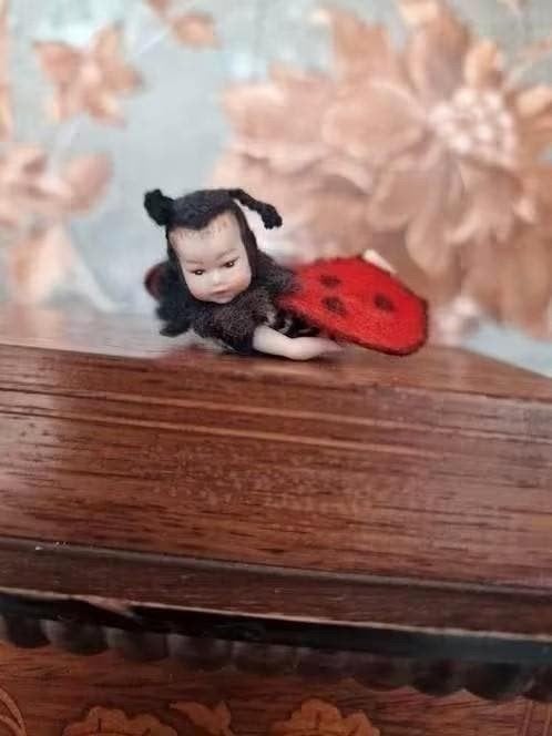 Heidi Ott Popje Baby Lieveheersbeestje 4.5 cm, Ophalen of Verzenden, Zo goed als nieuw