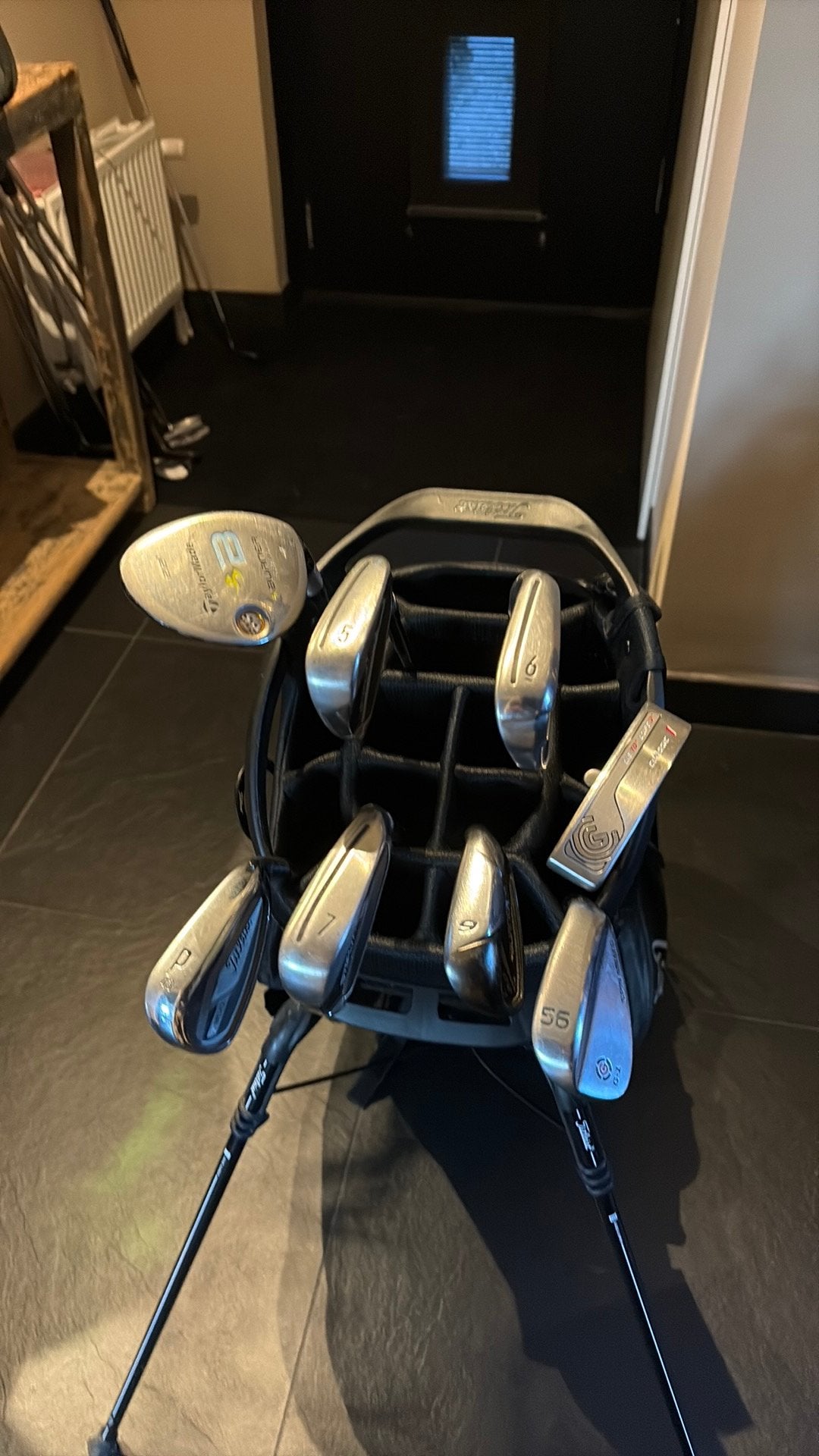 Kwaliteit golfset taylormade, titleist, cleveland, Sport en Fitness, Golf, Ophalen, Zo goed als nieuw, Set