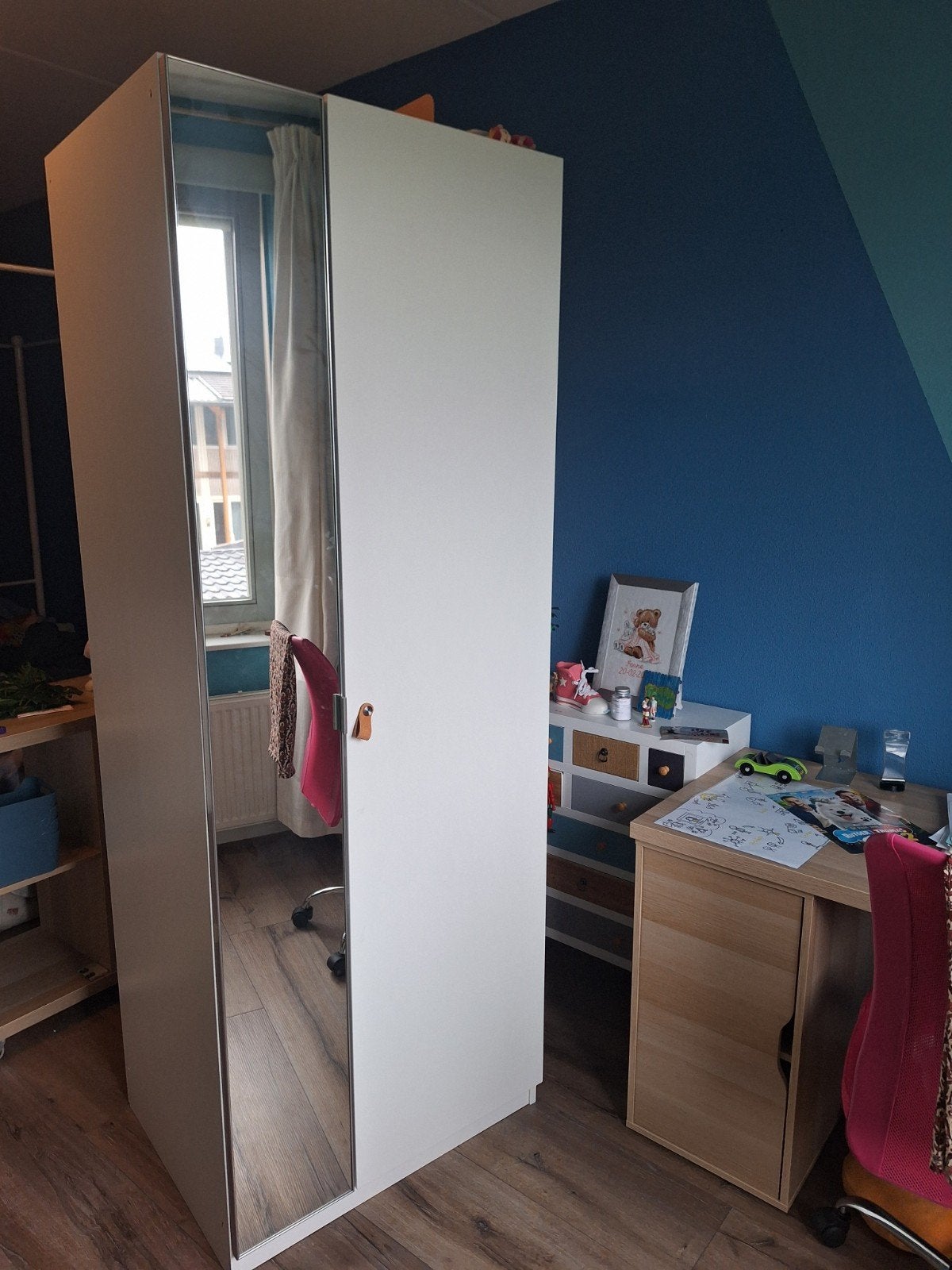 witte pax kast ikea, 75 cm breed, Huis en Inrichting, Kasten | Kledingkasten, Ophalen, Met deur(en), 200 cm of meer, 50 tot 100 cm