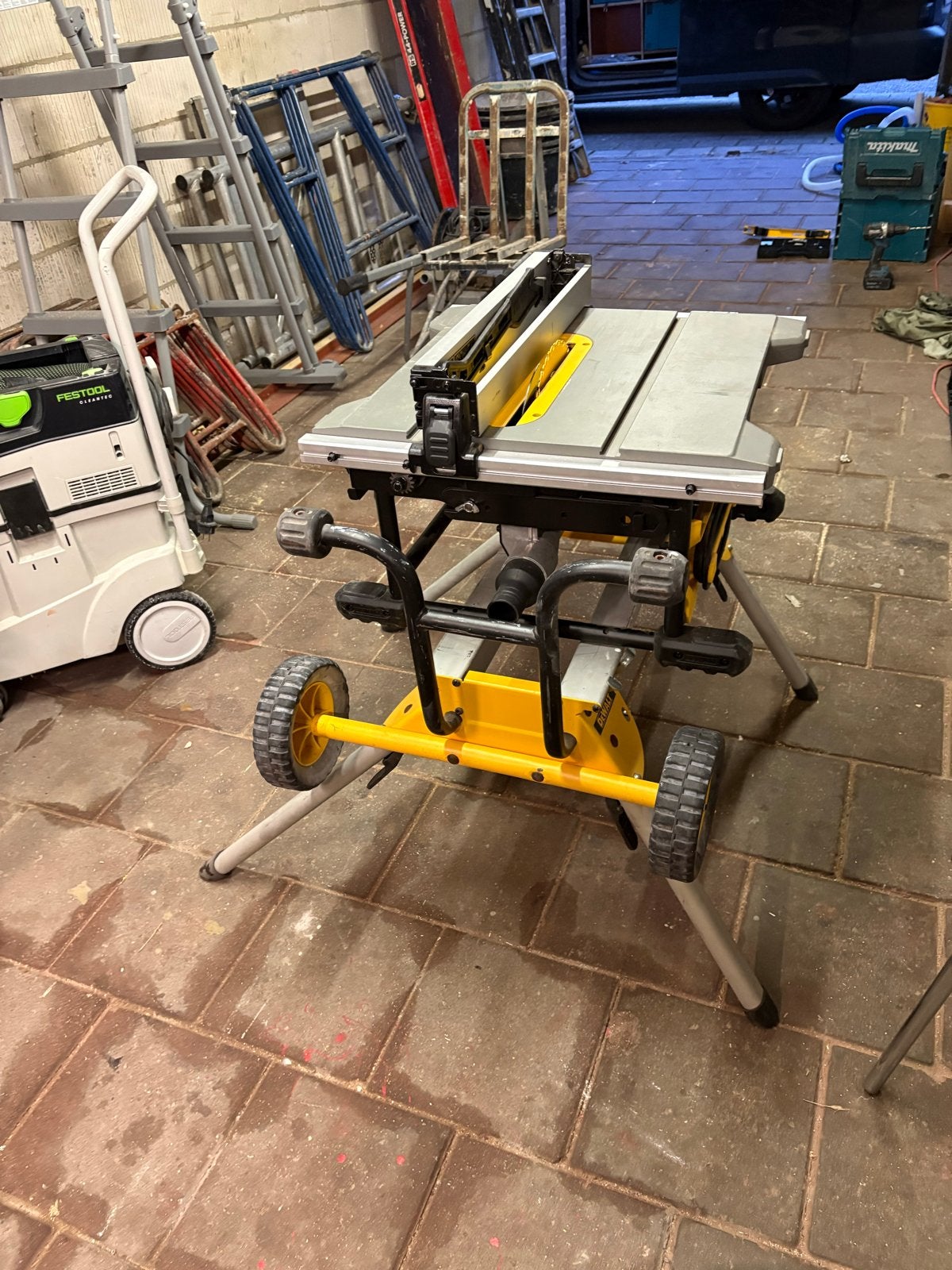 DeWalt DWE7492 Tafelzaag met onderstel