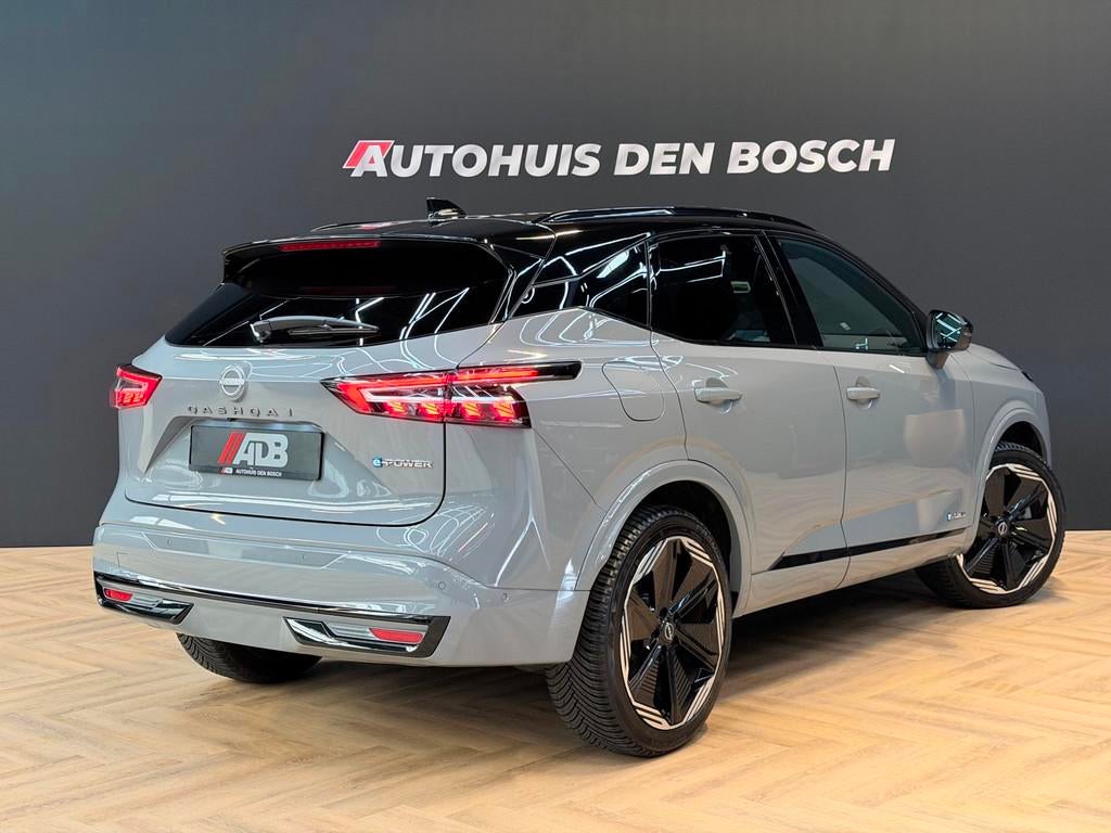 Nissan Qashqai 1.5 e-Power N-Design - Bose - Alcantara - 360, Auto's, Nissan, 1497 cc, Gebruikt, 190 pk, Alcantara