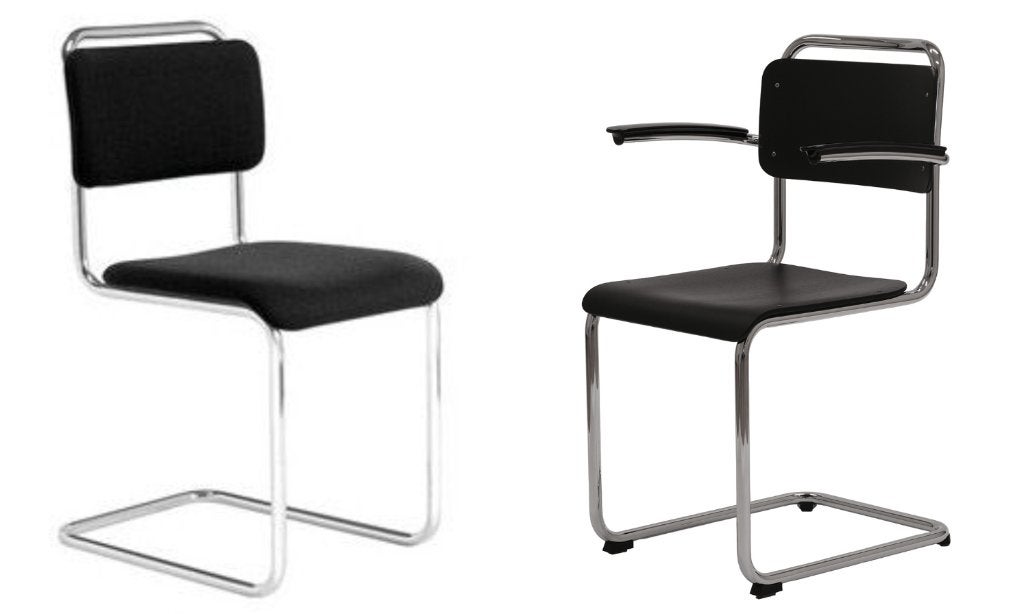 Gevraagd: Dutch Originals Gispen 101XL of 201XL, Huis en Inrichting, Stoelen, Ophalen, Zwart, Leer, Twee