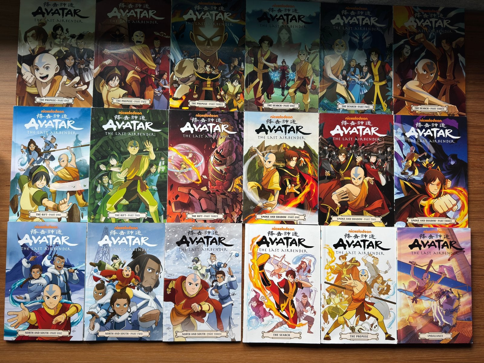 Avatar: The Last Airbender Comics, Meerdere stripboeken, Ophalen of Verzenden, Gelezen
