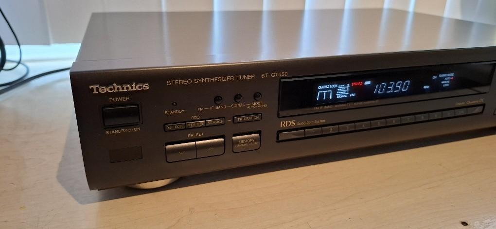 Technics ST GT550 Class AA, Audio, Tv en Foto, Tuners, Zo goed als nieuw, Verzenden