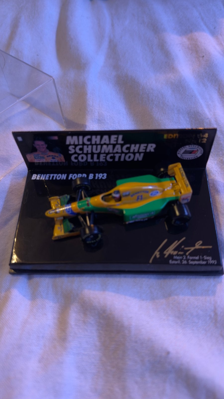 Minichamps 1:64 Michael Schumacher – Edition 64 Nr.12, Ophalen of Verzenden, Zo goed als nieuw, Formule 1