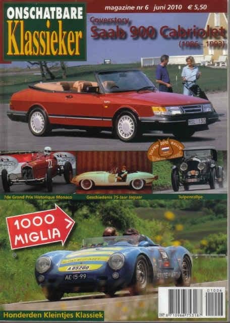 OK 6 2010 : Saab 900 cabriolet - Austin Healey 3000 - Jaguar, Ophalen of Verzenden, Gelezen, Algemeen