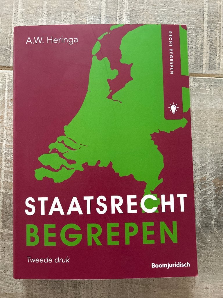 Staatsrecht begrepen, Boeken, Ophalen, Alpha, Zo goed als nieuw, HBO