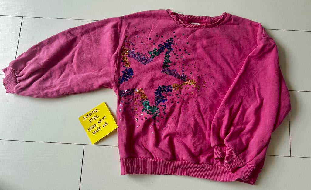 Sweater ster  merk Next maat 146, Ophalen of Verzenden, Gebruikt, Meisje, Trui of Vest