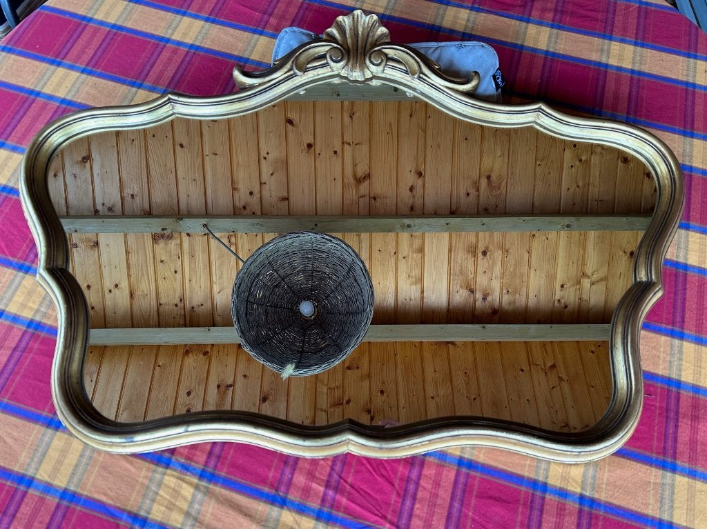 prachtige antieke franse spiegel, Huis en Inrichting, Ophalen, Gebruikt, 100 tot 125 cm, Minder dan 100 cm