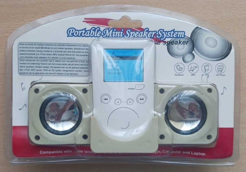 MP3 SPEAKER Portable Mini Speaker system, Ophalen of Verzenden, Nieuw, Mini, 2 tot 10 GB