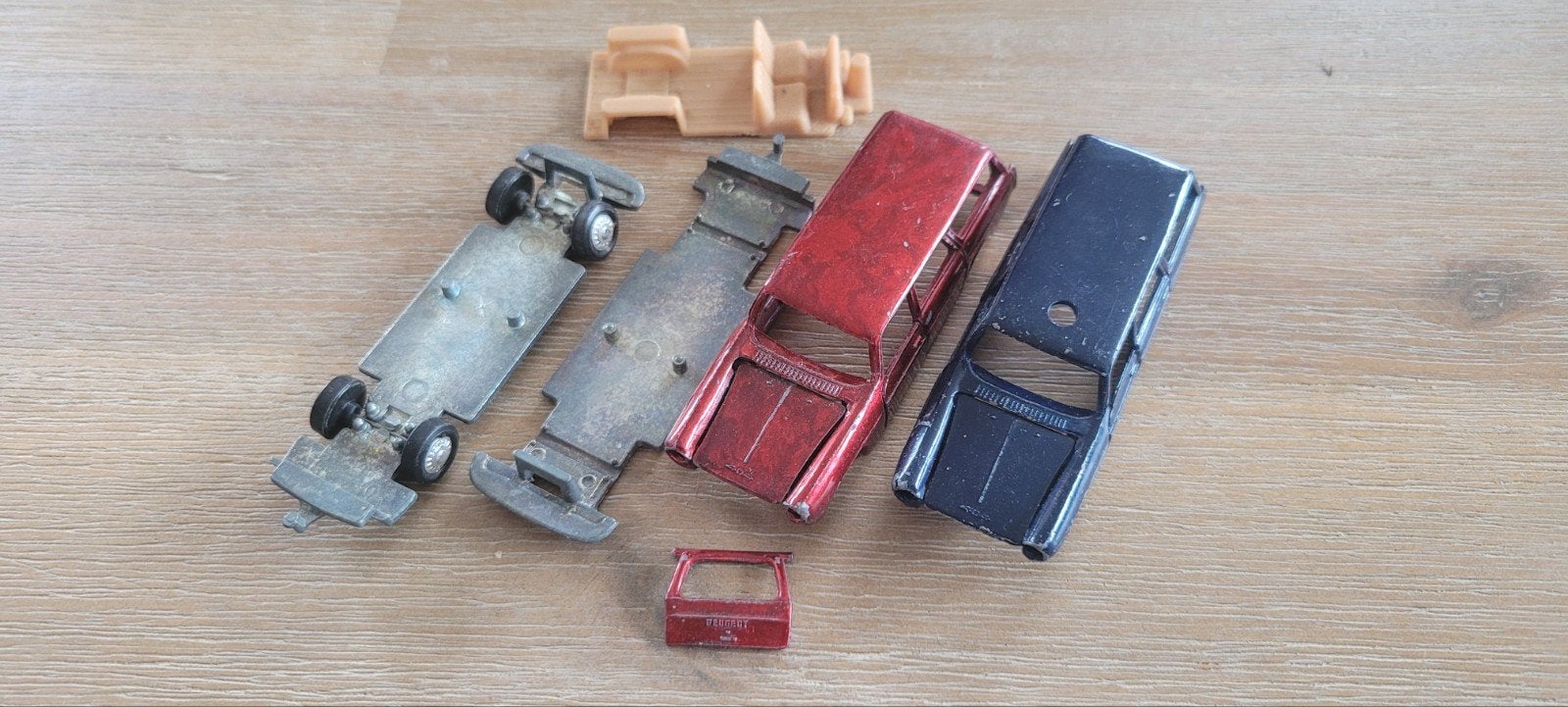 Majorette Peugeot 404 onderdelen, Ophalen of Verzenden, Gebruikt, Auto, Majorette