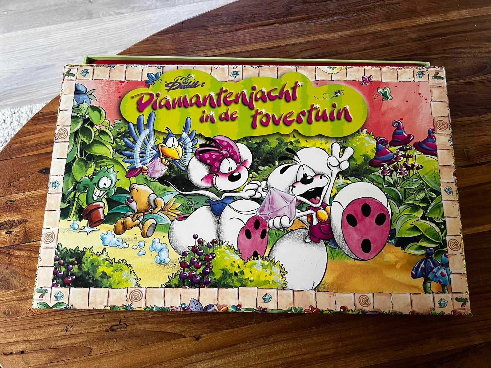 Diddl Diamantenjacht in de Schattentuin Bordspel, Drie of vier spelers, Ophalen of Verzenden, Gebruikt