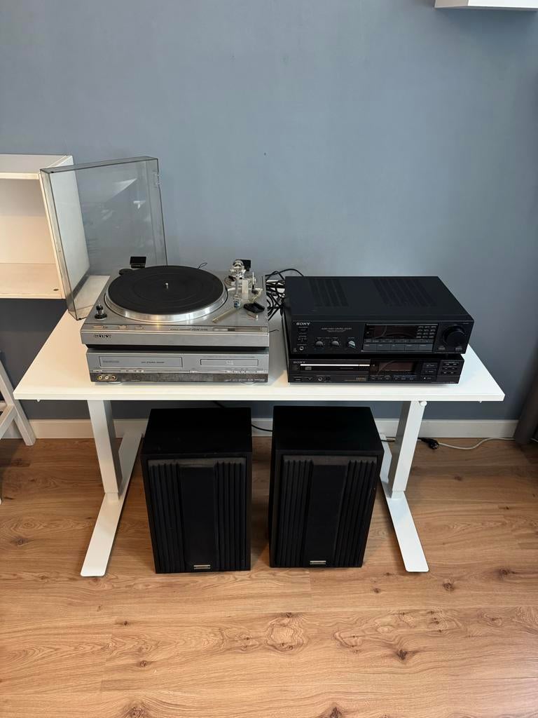 Vintage Audio Installatie Jaren '80: Sony & Thomson Set, Ophalen, Gebruikt