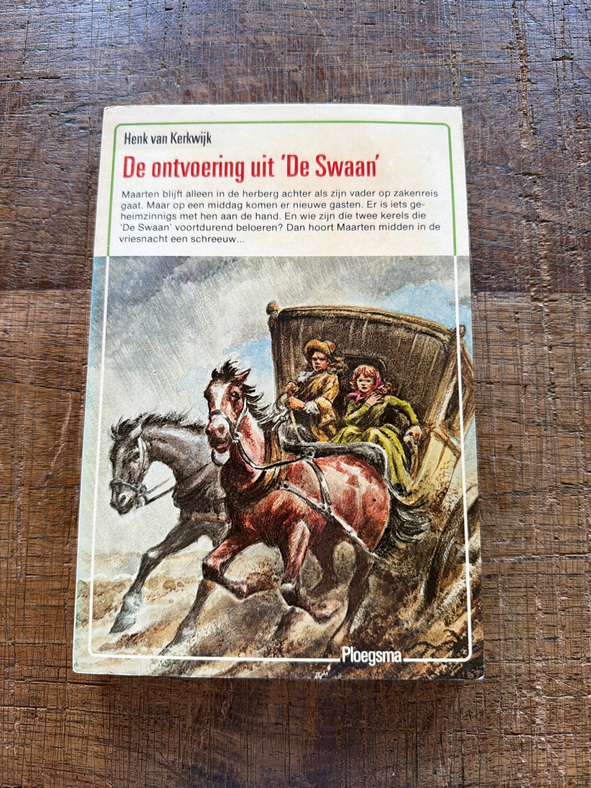 De Ontvoering uit 'De Swaan' - Henk van Kerkwijk, Ophalen of Verzenden, Gelezen, Fictie algemeen