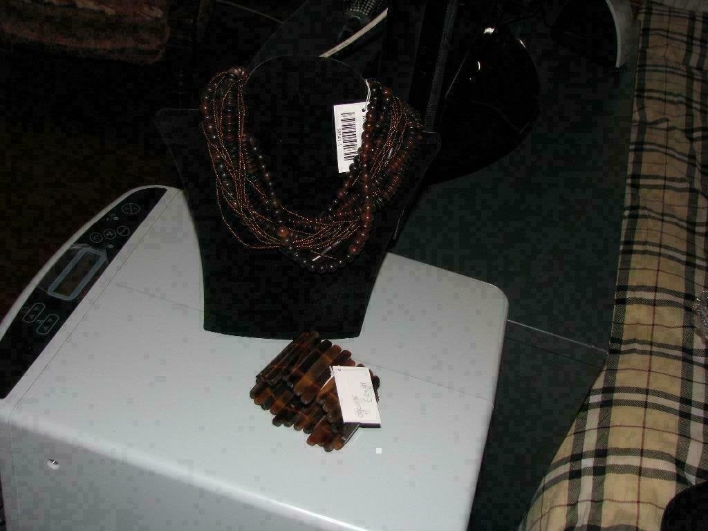 Nieuwe ketting bruin van Manouk., Ophalen of Verzenden, Nieuw, Bruin