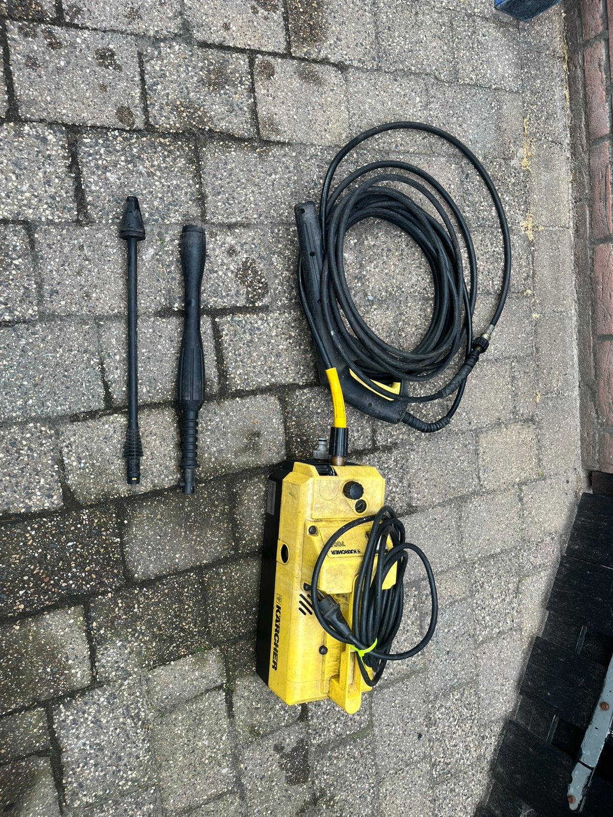 Karcher 700 S hogedrukreiniger- Compleet, Tuin en Terras, Ophalen of Verzenden, Zo goed als nieuw, Elektrisch