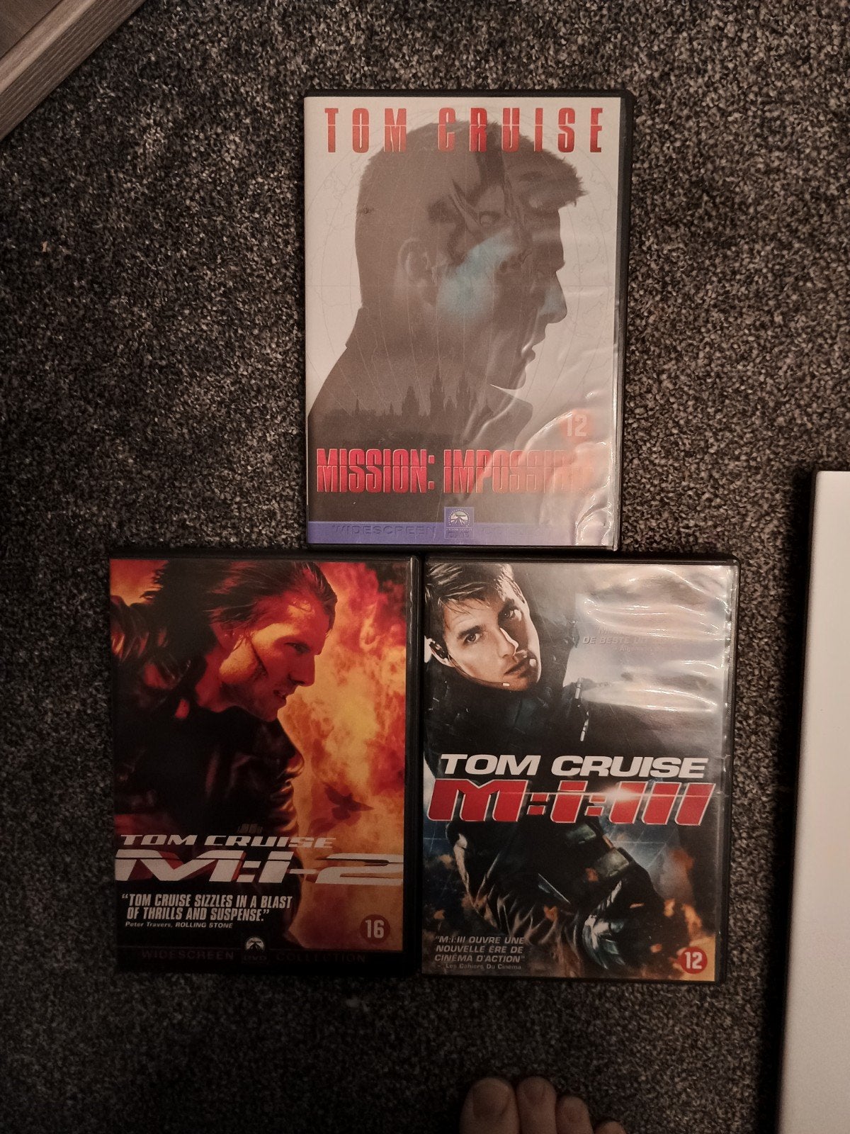 Mission: Impossible DVD Boxset - Deel 1, 2 en 3, Gebruikt, Vanaf 16 jaar, Actie, Ophalen of Verzenden
