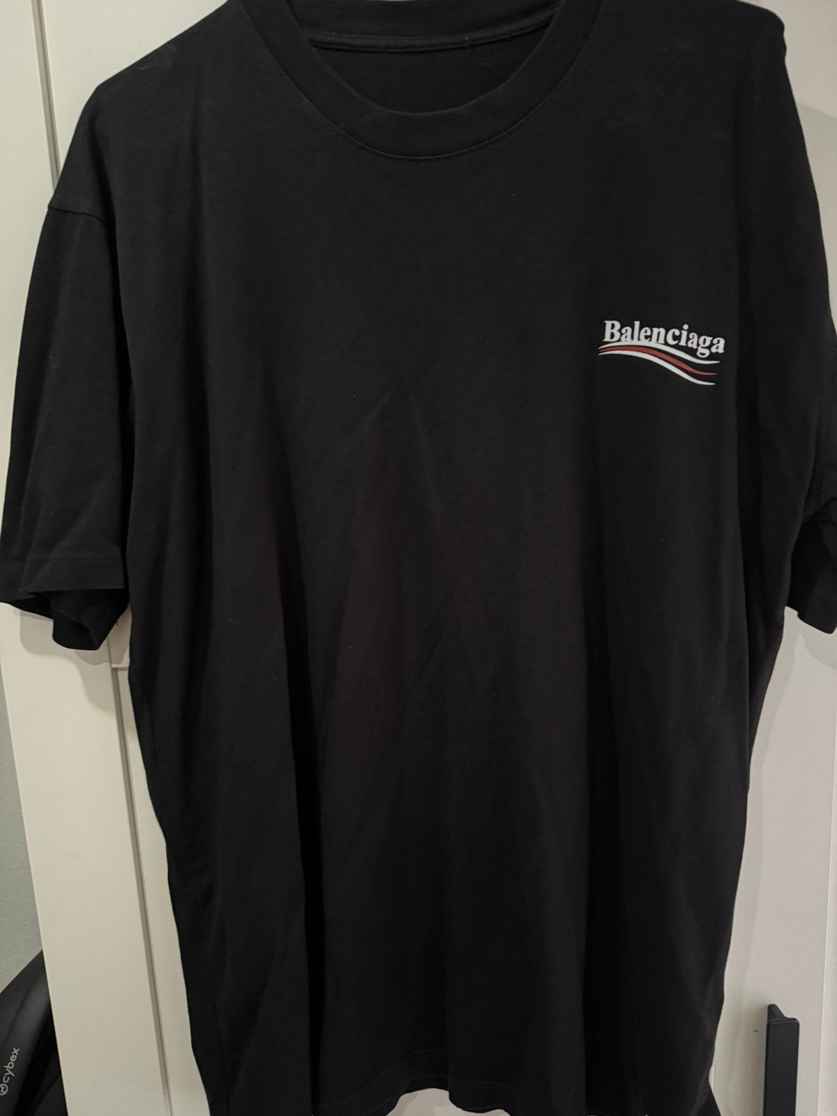 Balenciaga Shirt, Kleding | Heren, T-shirts, Ophalen of Verzenden, Zo goed als nieuw, Maat 56/58 (XL), Zwart