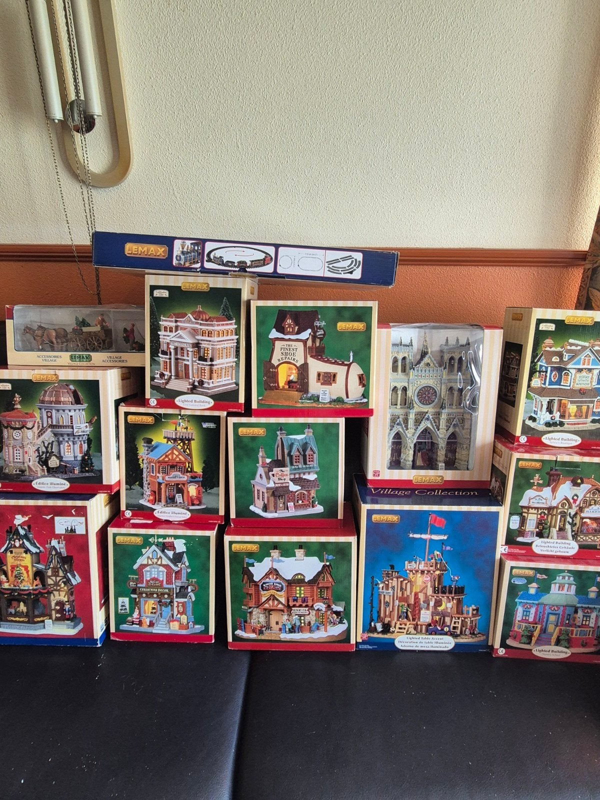 Lemax kersthuisjes (complete set), Diversen, Ophalen of Verzenden, Zo goed als nieuw