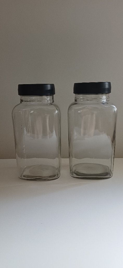 2x Tonnema glazen voorraadpot, Ophalen