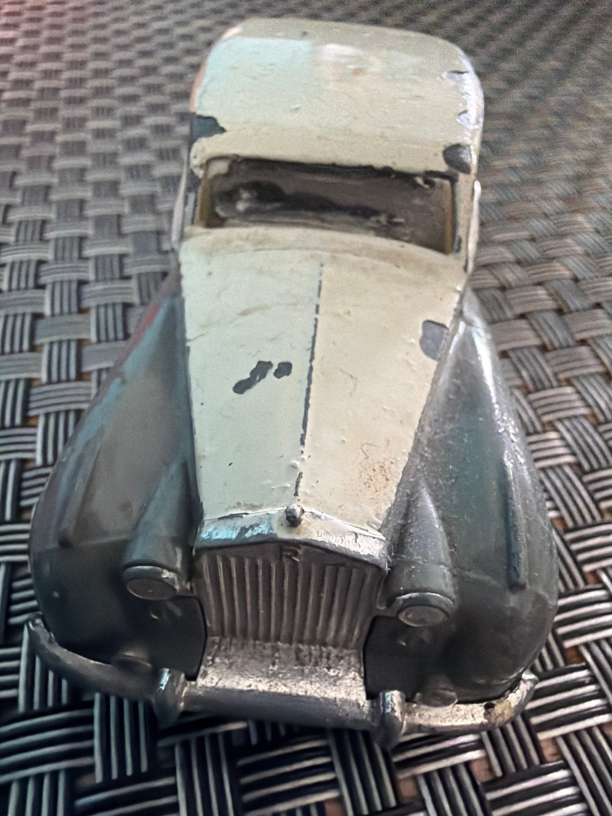 Vintage Dinky Toys Rolls-Royce Silver Wraith, Ophalen of Verzenden, Gebruikt, Auto, Dinky Toys