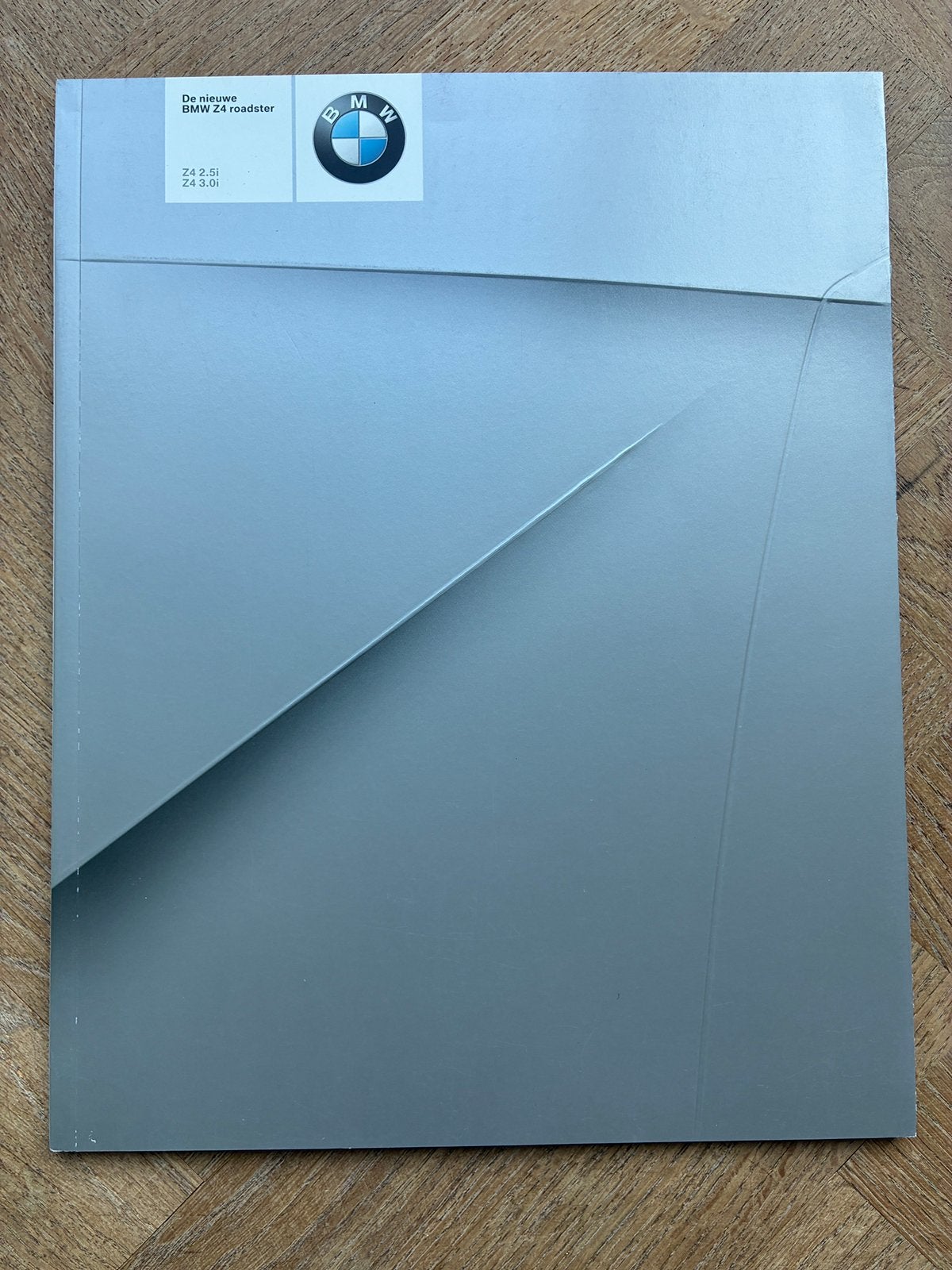 BMW Z4 E85 brochure 2002, Ophalen of Verzenden, Zo goed als nieuw, BMW
