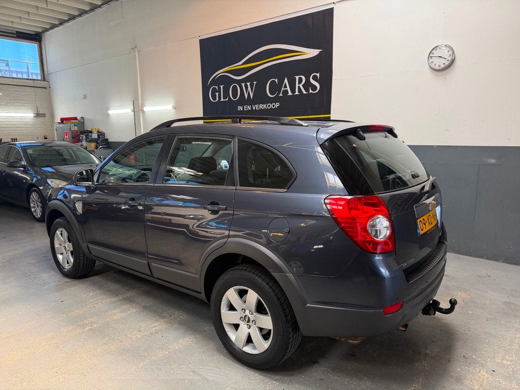 Chevrolet Captiva 2.4i Class AIRCO|TREKHAAK|PDC|BLUETOOTH|, Auto's, Chevrolet, 1660 kg, Gebruikt, Zwart, 4 cilinders