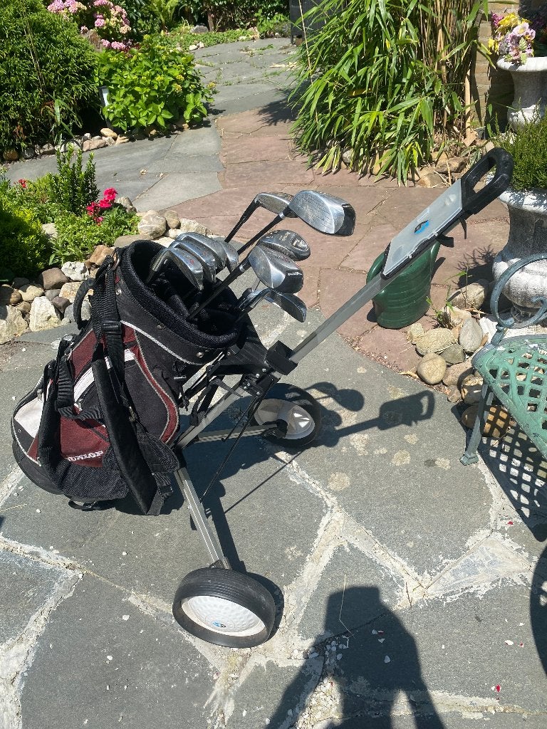 golfset en putters, Ophalen, Gebruikt, Set