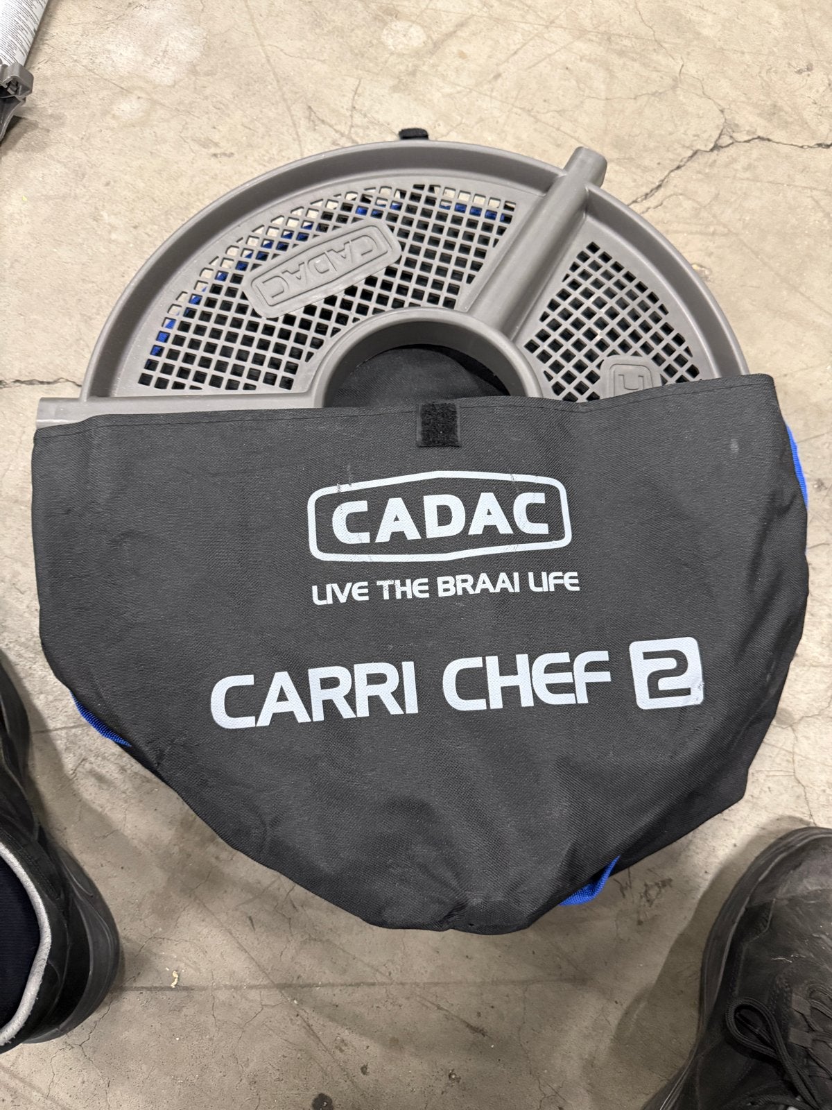 Cadac Carri Chef 2 Gasbarbecue - Draagbaar en Veelzijdig, Ophalen of Verzenden, Zo goed als nieuw