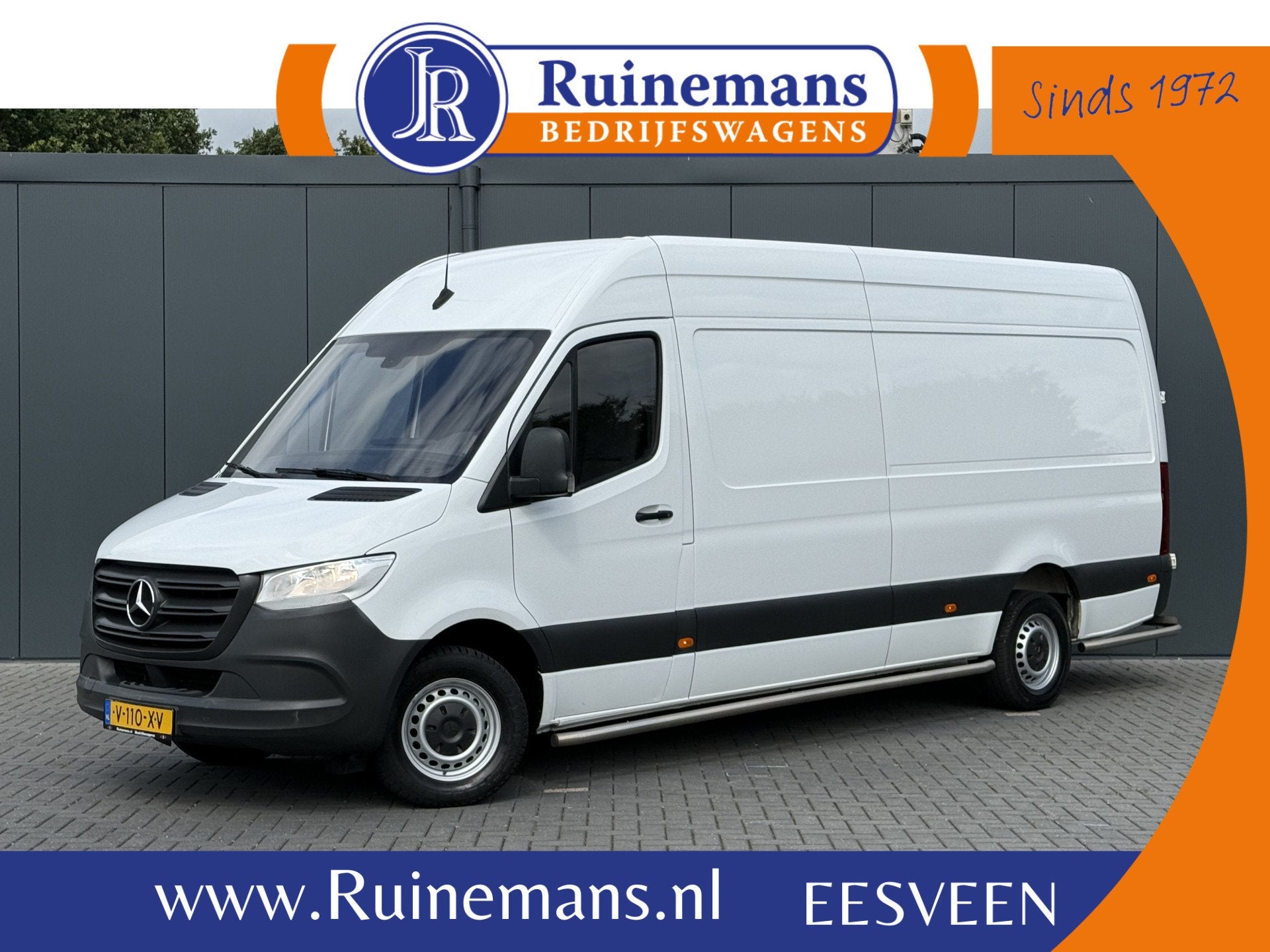 Mercedes-Benz Sprinter 311 2.2 CDI AUTOMAAT L3H2 EURO 6 / Po, Auto's, Bestelauto's, Automaat, Achterwielaandrijving, Gebruikt