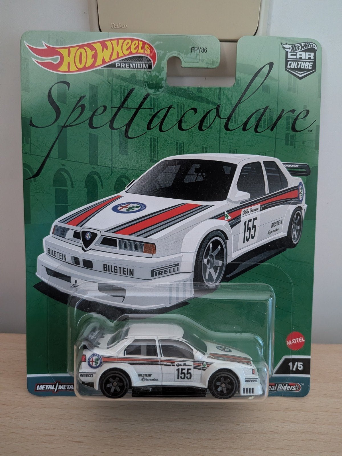 hot Wheels alfa romeo 155 V6 TI, Ophalen of Verzenden, Nieuw, Auto