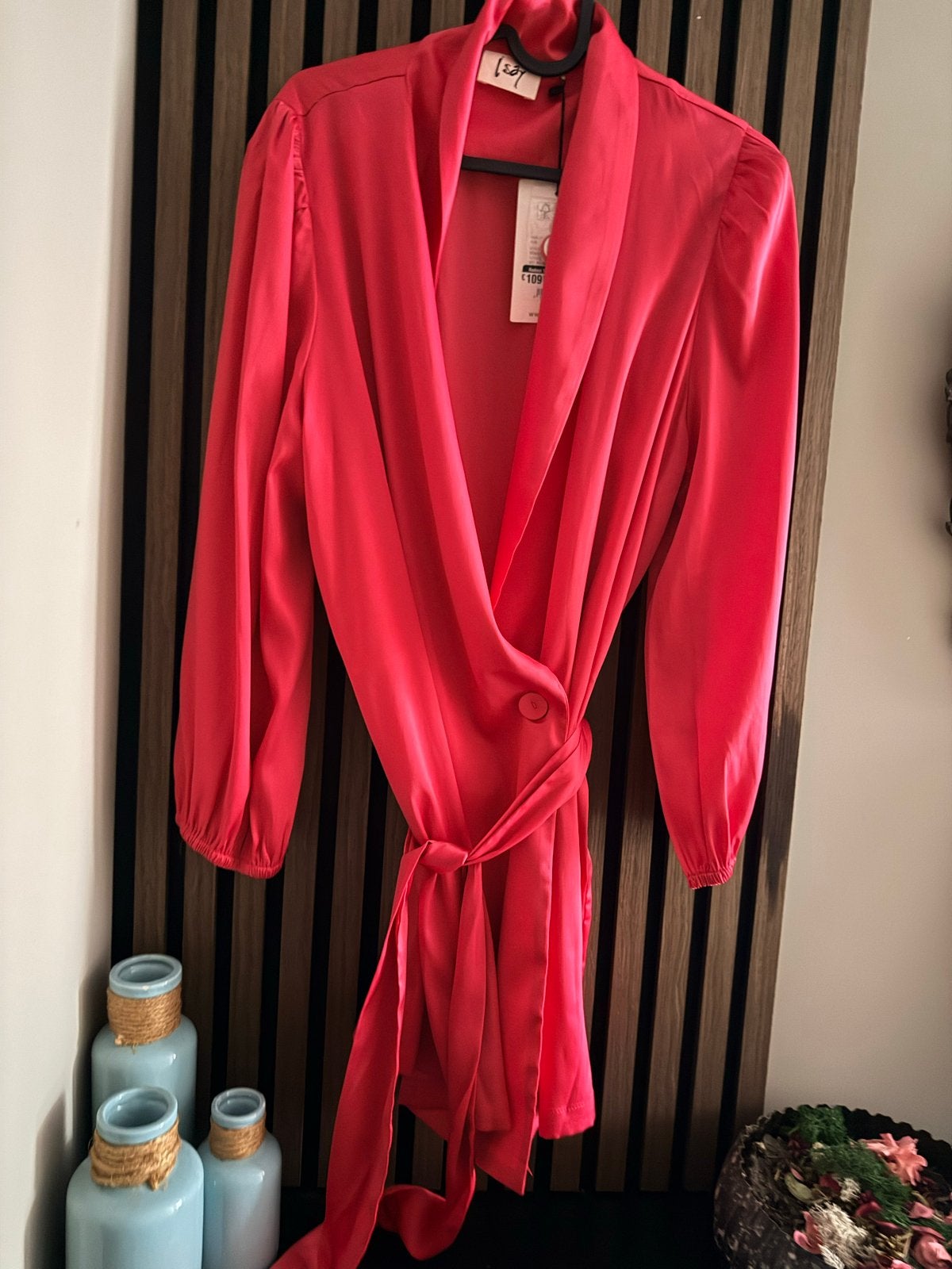 Stijlvolle Rode Blazer Jurk - Maat M I Say, Maat 38/40 (M), Nieuw, Ophalen of Verzenden, Jasje