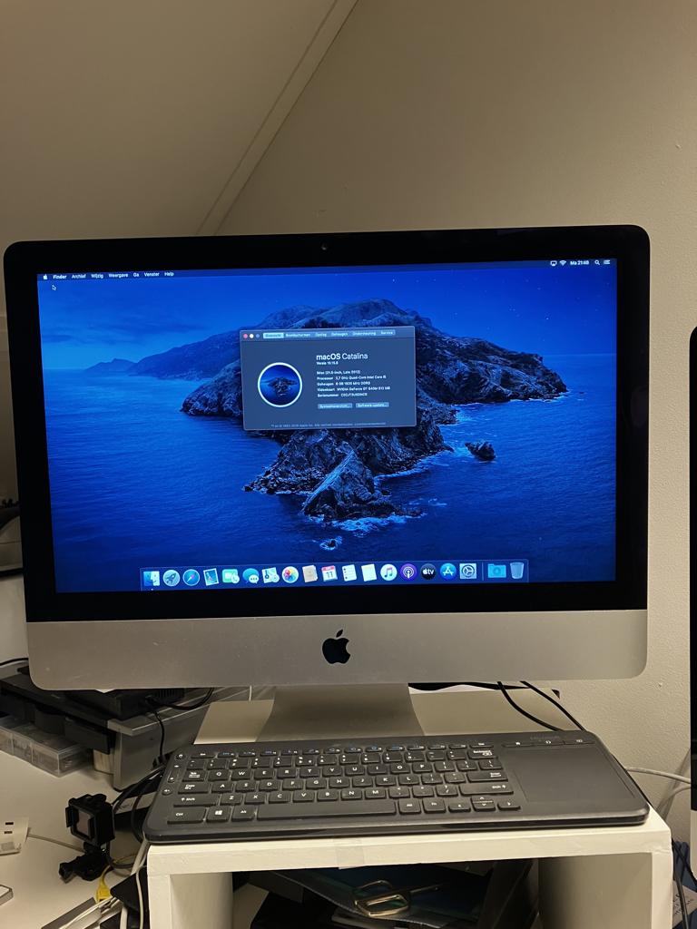 Apple iMac late 2012 21,5. 8/1000GB / tweede scherm, Computers en Software, Apple Desktops, Ophalen, 2 tot 3 Ghz, IMac, 21,5 inch