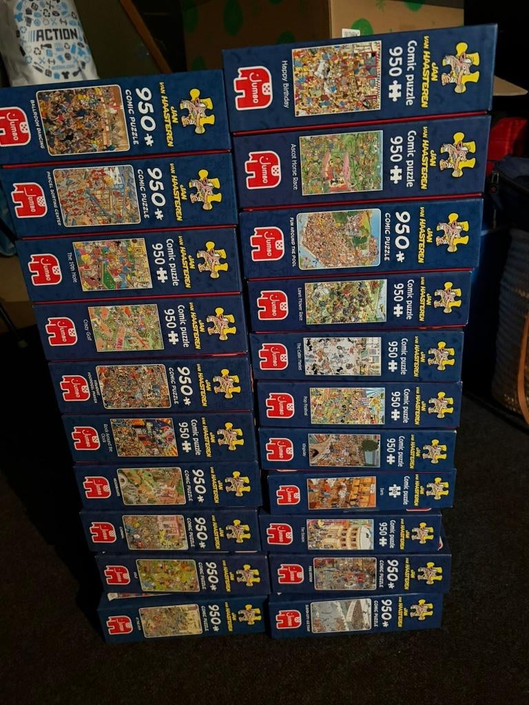 Puzzel s, Ophalen, 500 t/m 1500 stukjes, Zo goed als nieuw, Legpuzzel