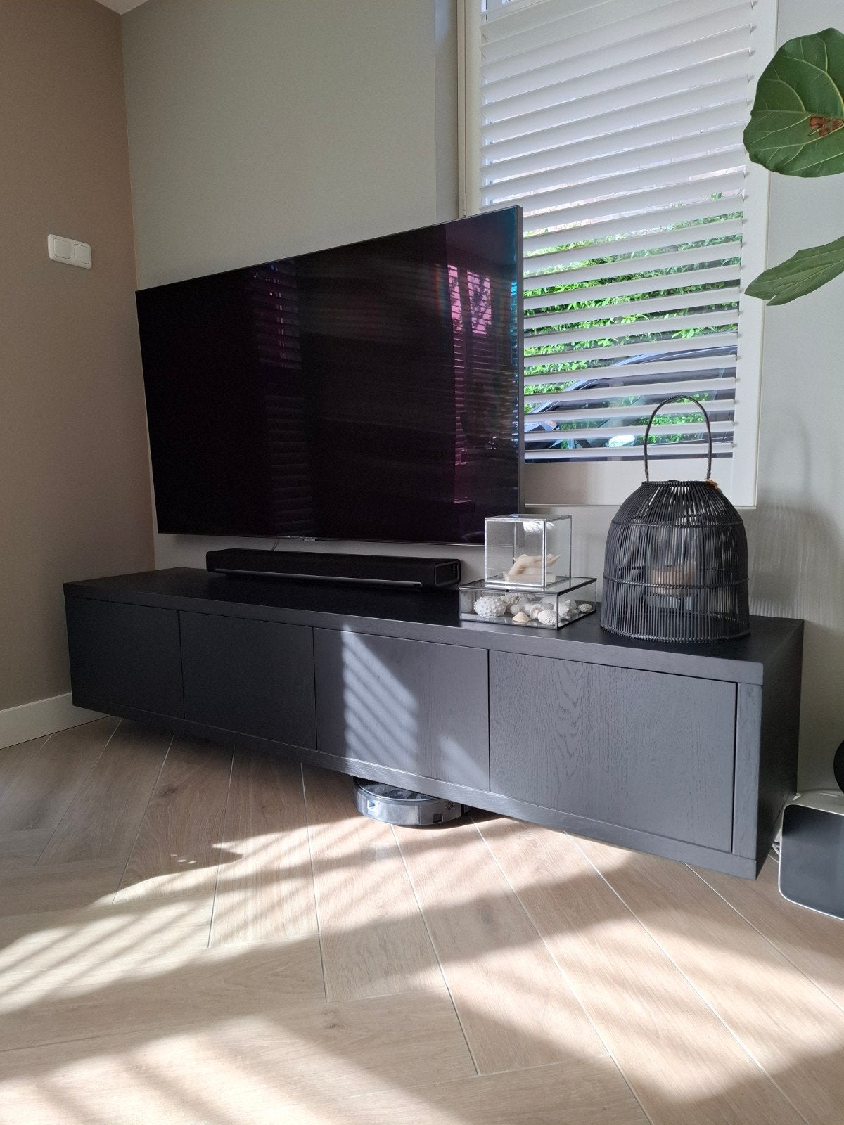 tv meubel zwevend, Ophalen, Zo goed als nieuw, 200 cm of meer, Minder dan 100 cm
