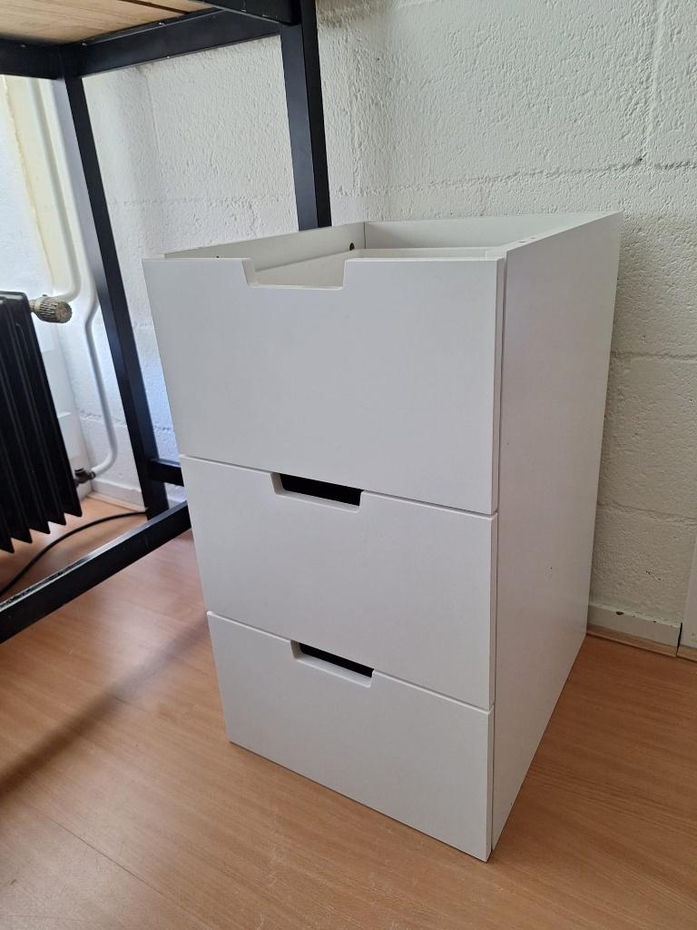 NORDLI modulaire ladekast 3 lades, Ophalen, Overige materialen, Minder dan 50 cm, Zo goed als nieuw