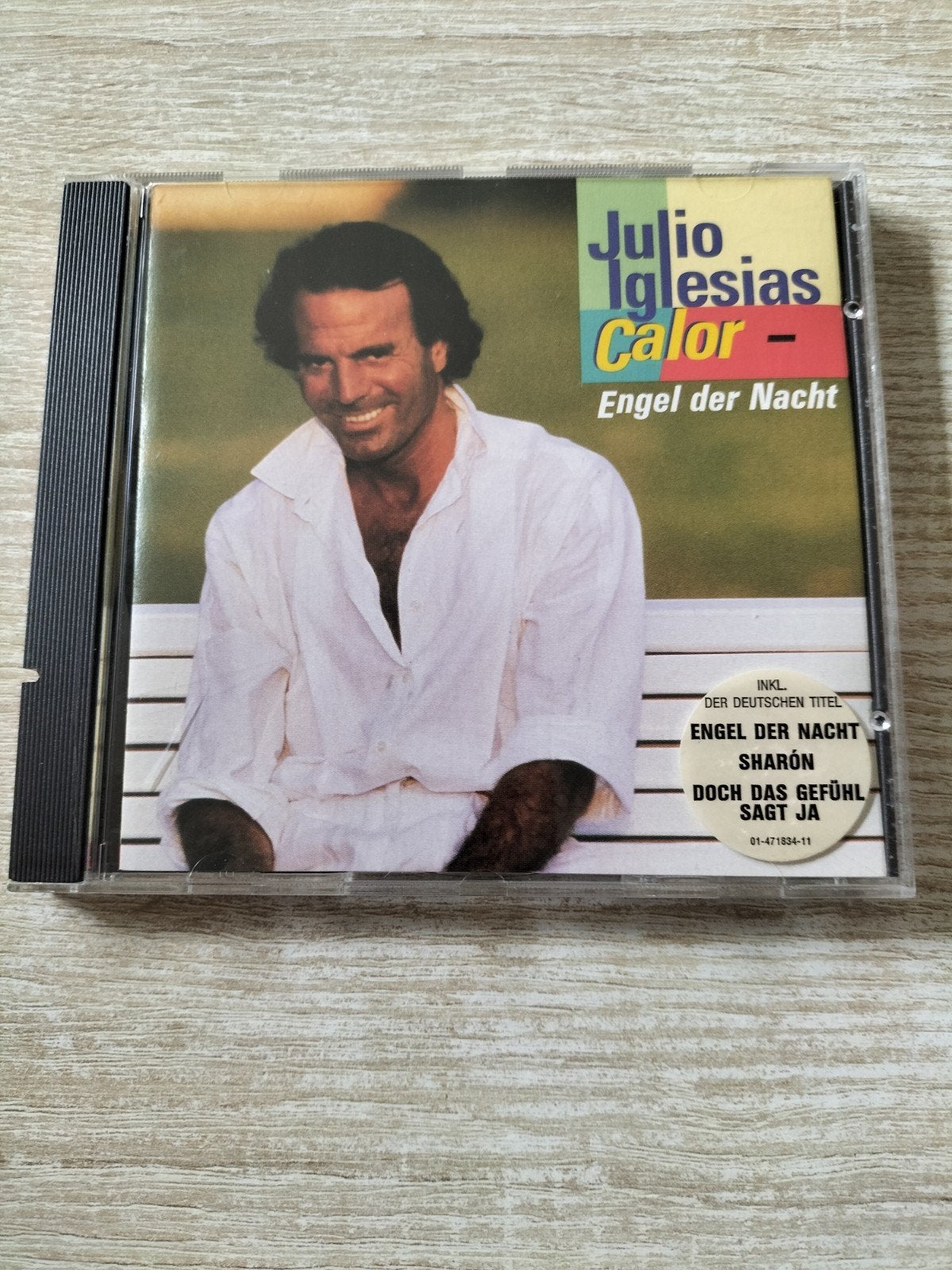Julio Iglesias - calor/engel der nacht, Ophalen of Verzenden