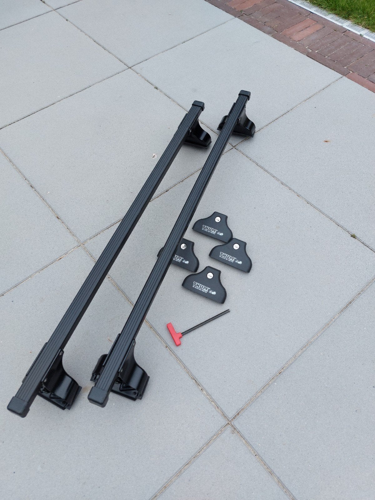 Thule dakdragers 404 vw golf/vento, Auto diversen, Dakdragers, Ophalen, Gebruikt