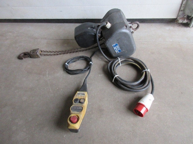 380V kettingtakel 500 kg Certex, Ophalen, Gebruikt, Elektrisch