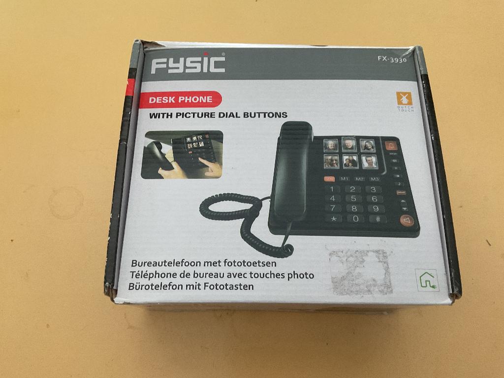 Vaste senioren telefoon Fysic FX -3930, Ophalen of Verzenden, Zo goed als nieuw