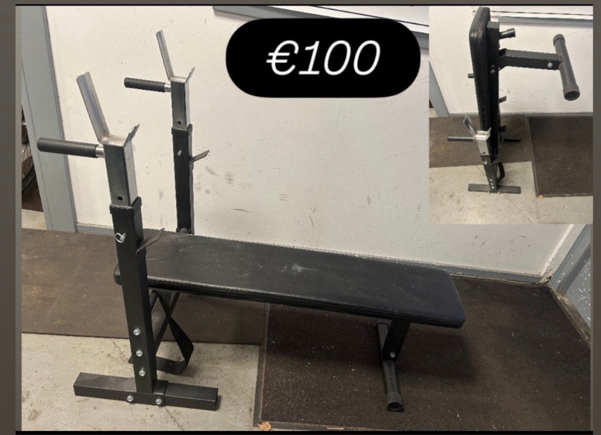 Fitness apparaat/schijf gewichten /dumbells /halterstang, Ophalen of Verzenden, Zo goed als nieuw, Krachtstation