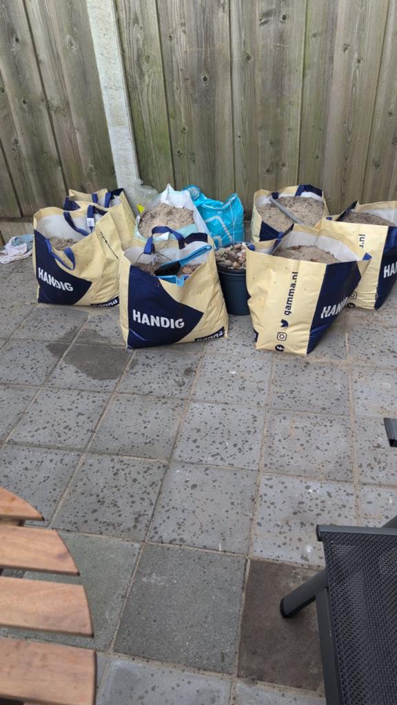 Gratis op te halen geel zand, Tuin en Terras, Zand, Ophalen of Verzenden, Ophoogzand